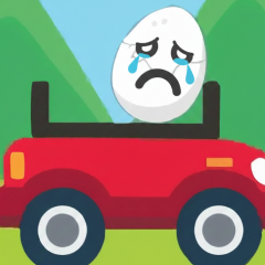 Eggy Car Thumbnail game - Eggy Car