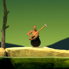 Getting Over It Thumbnail game - Getting Over It
