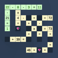 Thumbnail game - Math Cross